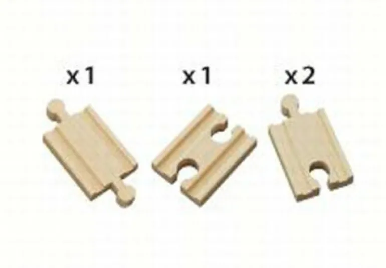 BRIO® 1/4 Gerade Gleise (A2,B2) 33333