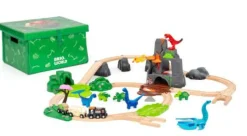 BRIO® Dinosaurier Deluxe Set 44-teiliges Zugset