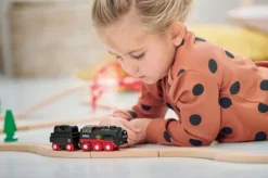 BRIO® World Batterie-Dampflok mit Wassertank 33884
