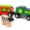 BRIO® World Bauernhof-Batterie-Zug 36018