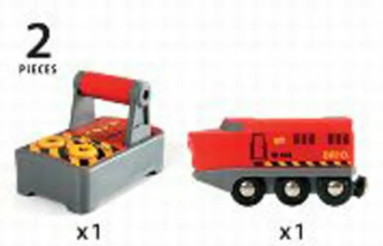 BRIO® World IR-Frachtlok 33213