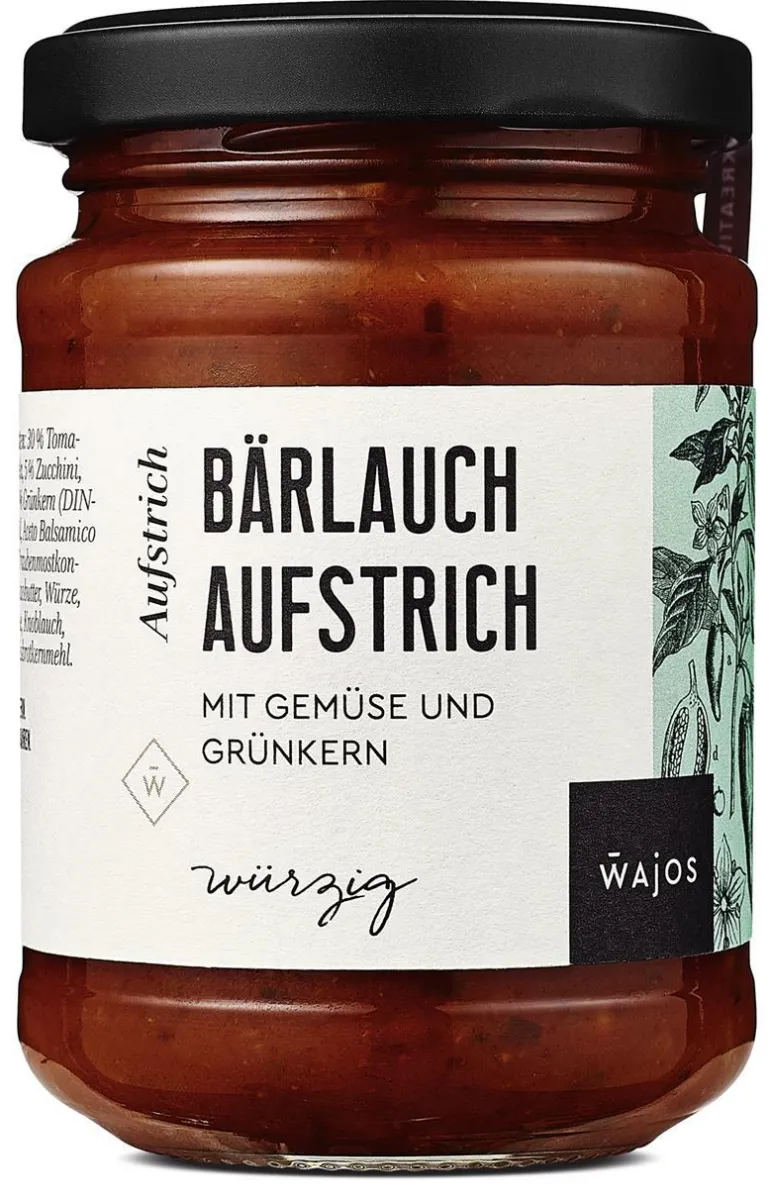 Bärlauch Gemüse-Aufstrich 175g