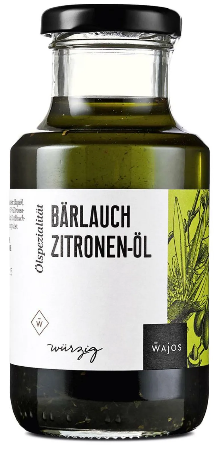 Bärlauch Zitronen-Öl 250ml - Ölzubereitung mit Rap