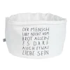 Brotkorb „Der Mensch", D 23,5cm H 13,5cm