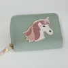 Börse Einhorn mittel lindgrün