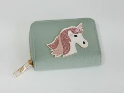 Börse Einhorn mittel lindgrün