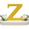 Buchstabe Z, mit Blumen