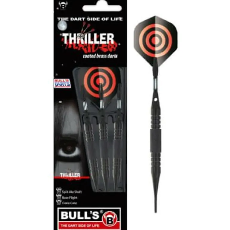BULL'S® 3 Softdarts Thriller Bl. Brass 16 g