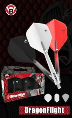 BULL'S® DragonFlights Std. white
