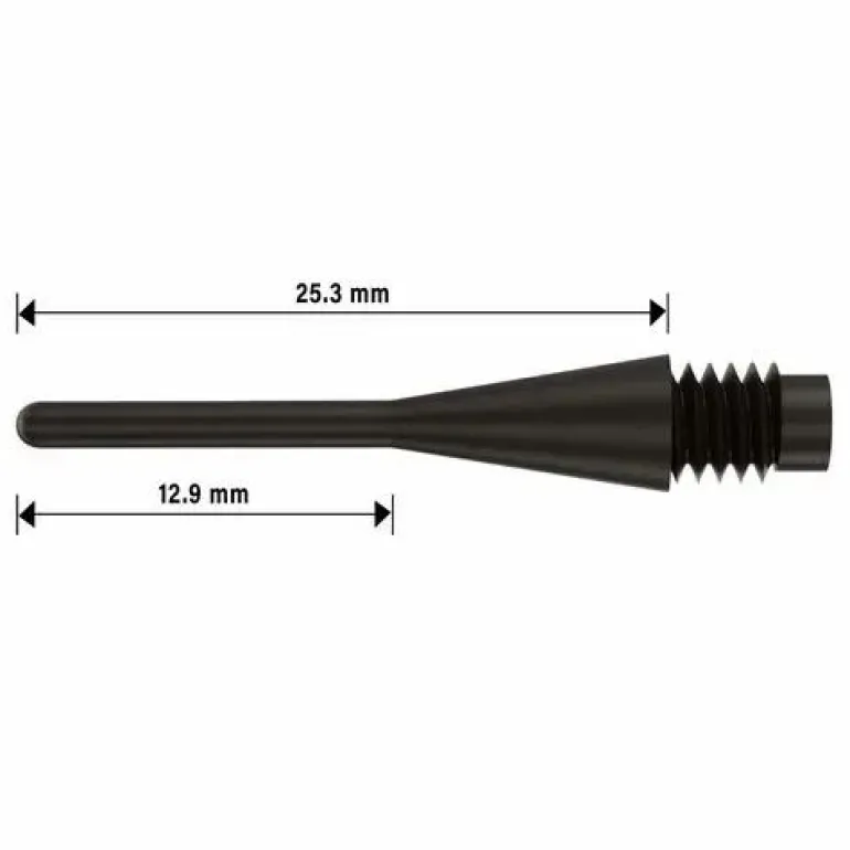 BULL'S® Longlife Long 6mm(2BA)& 8mm(1/4BSF) gelb