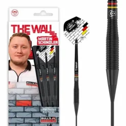 BULL'S® Martin Schindler Black Brass Softdart 18g