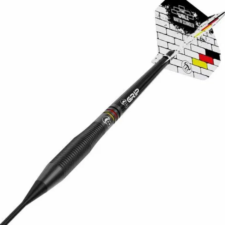 BULL'S® Martin Schindler Black Brass Softdart 18g