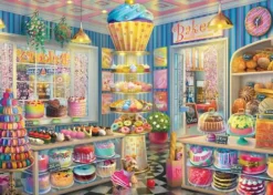Bunte Bäckerei - Puzzle 1000 Teile