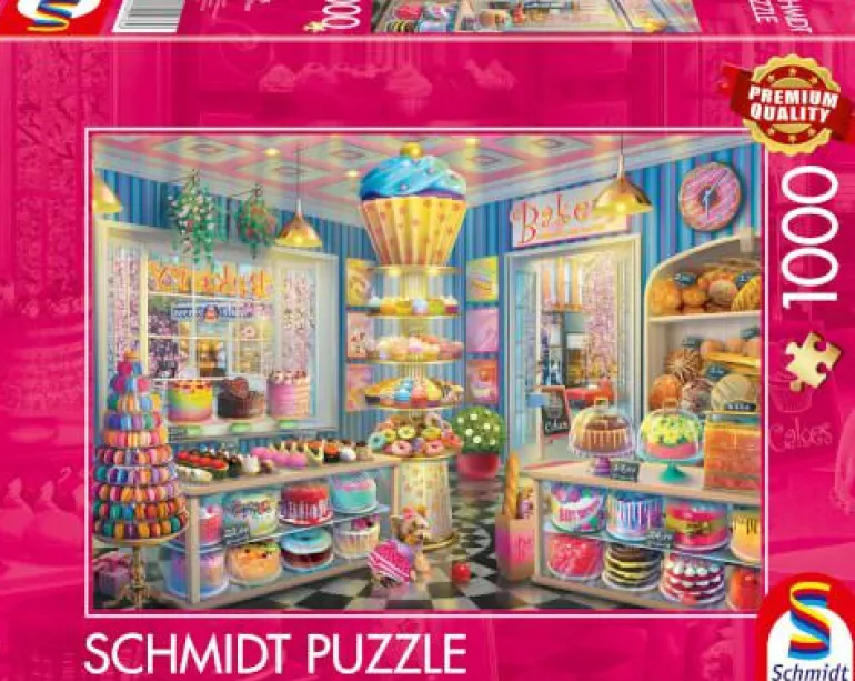 Bunte Bäckerei - Puzzle 1000 Teile