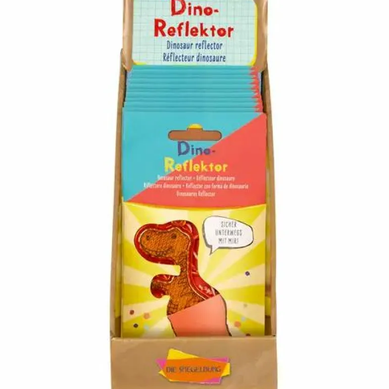 Bunte Geschenke - Dino-Reflektor