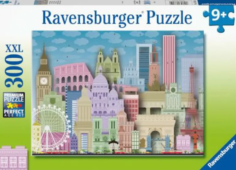 Buntes Europa - Puzzle 300 Teile