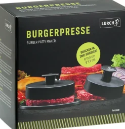 Burgerpresse 3Teilig Iron Grey