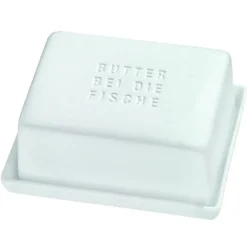 Butterdose „Butter bei die Fische"