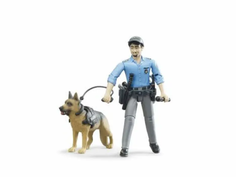 bworld Polizist mit Hund