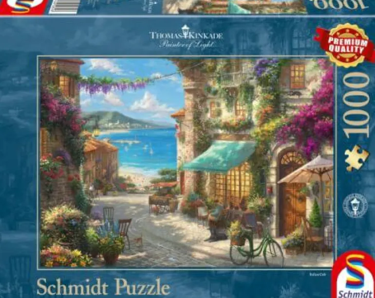 Cafe an der italienischen Riviera - Puzzle 1000 Te
