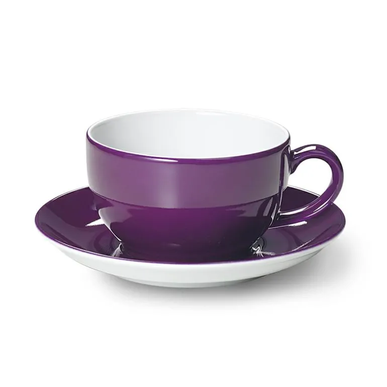 Cappuccino Obertasse 0,30 l Pflaume Solid Color