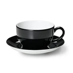 Cappuccino Obertasse 0,30 l Schwarz Solid Color