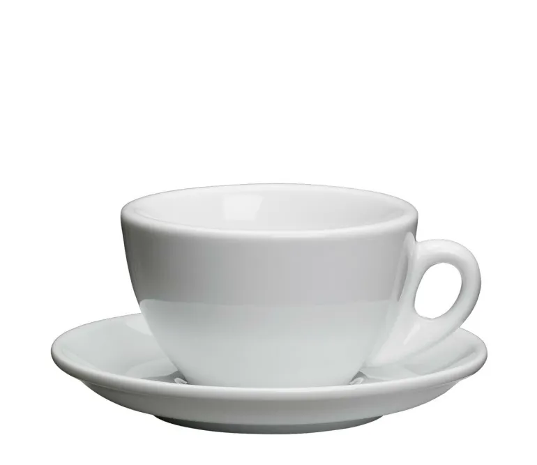 Cappuccinotasse Roma weiß