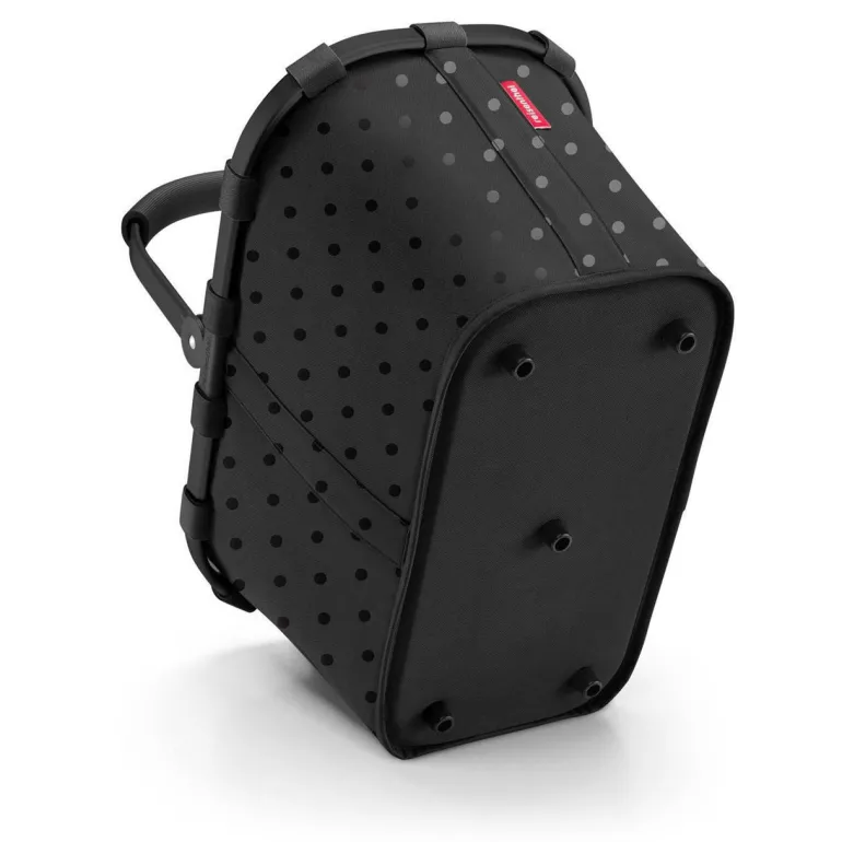 Carrybag Frame Glossy Dots Black Einkaufskorb
