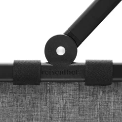 Carrybag frame twist silver Einkaufskorb
