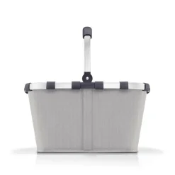 Carrybag Herringbone Grey Einkaufskorb