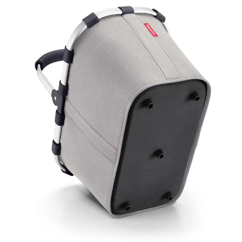 Carrybag Herringbone Grey Einkaufskorb