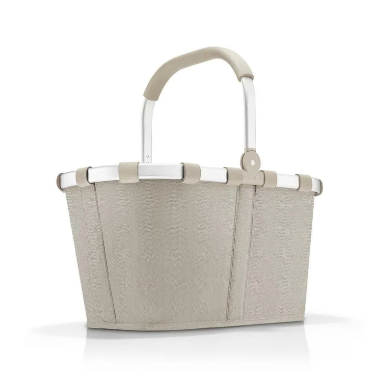 Carrybag Herringbone Sand Einkaufskorb
