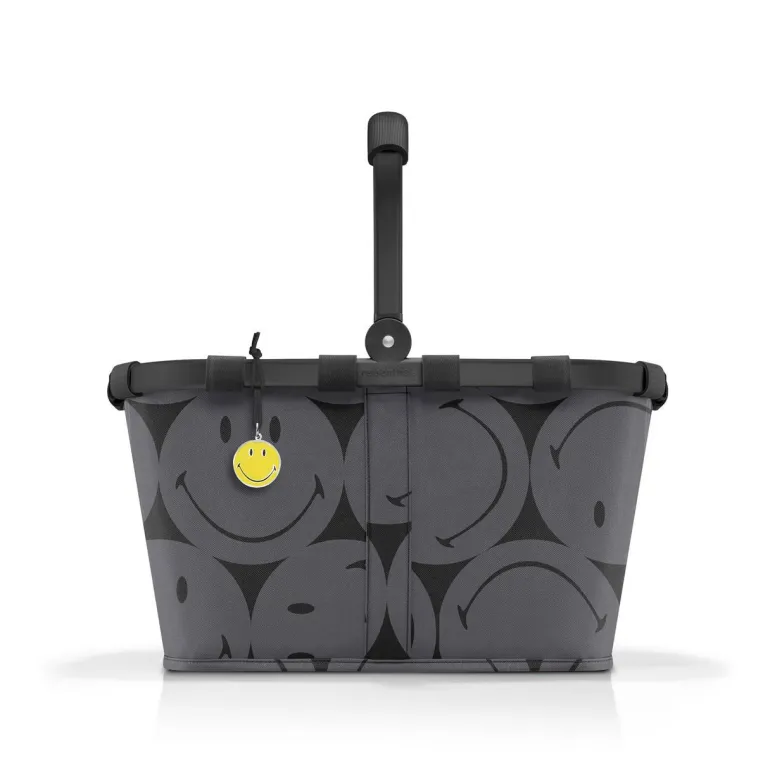 Carrybag XS Smiley grau Einkaufskorb XS