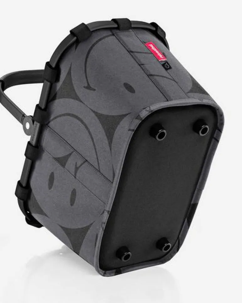 Carrybag XS Smiley grau Einkaufskorb XS