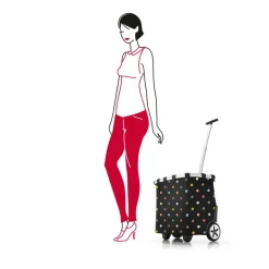 Carrycruiser Dots Einkaufskorb mit Rollen