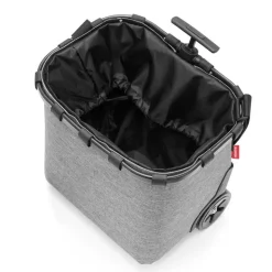 Carrycruiser frame twist silver Einkaufskorb mit R