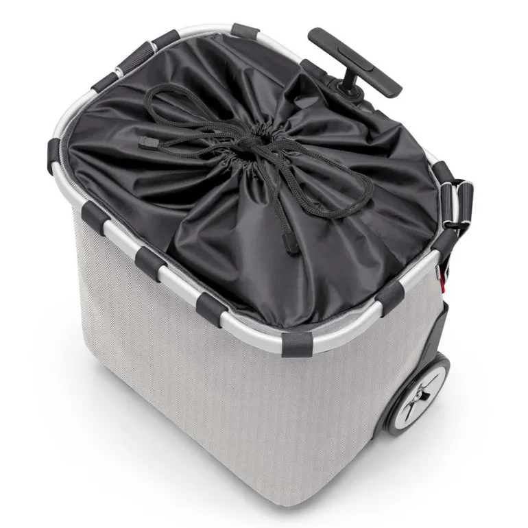 Carrycruiser Herringbone Grey Einkaufskorb mit Rol