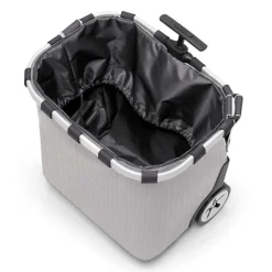 Carrycruiser Herringbone Grey Einkaufskorb mit Rol