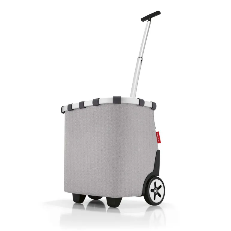 Carrycruiser Herringbone Grey Einkaufskorb mit Rol