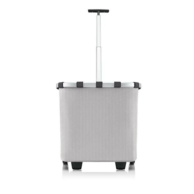Carrycruiser Herringbone Grey Einkaufskorb mit Rol