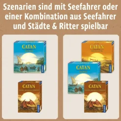 CATAN - Szenarien für Erweiterungen: Schätze, Drac