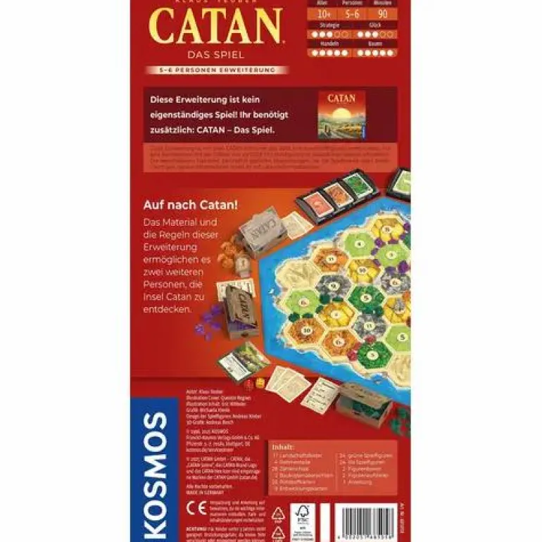 CATAN - Das Spiel - Erweiterung 5-6 Personen