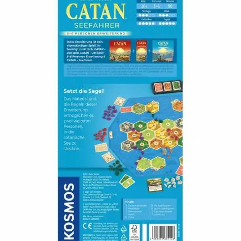 CATAN - Seefahrer - 5/6 Spieler