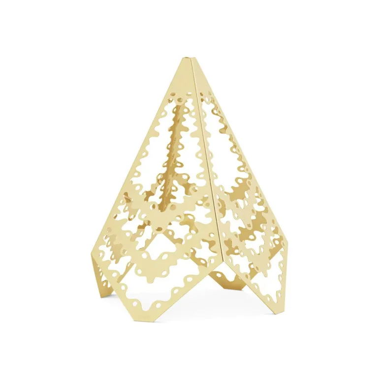 CC 2022 Seasonal Tischbaum Gold medium