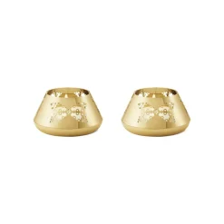 CC2022 Seasonal Teelicht 2Stck. gold