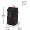 Citycruiser bag black Tasche auf Rollen