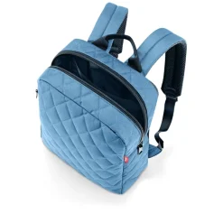 Classic backpack M rhombus blue Rucksack