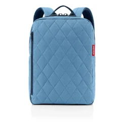 Classic backpack M rhombus blue Rucksack