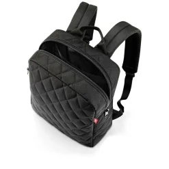 Classic backpack M rhombus black Rucksack