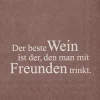 Cocktailserviette „Der beste Wein", 25x25cm